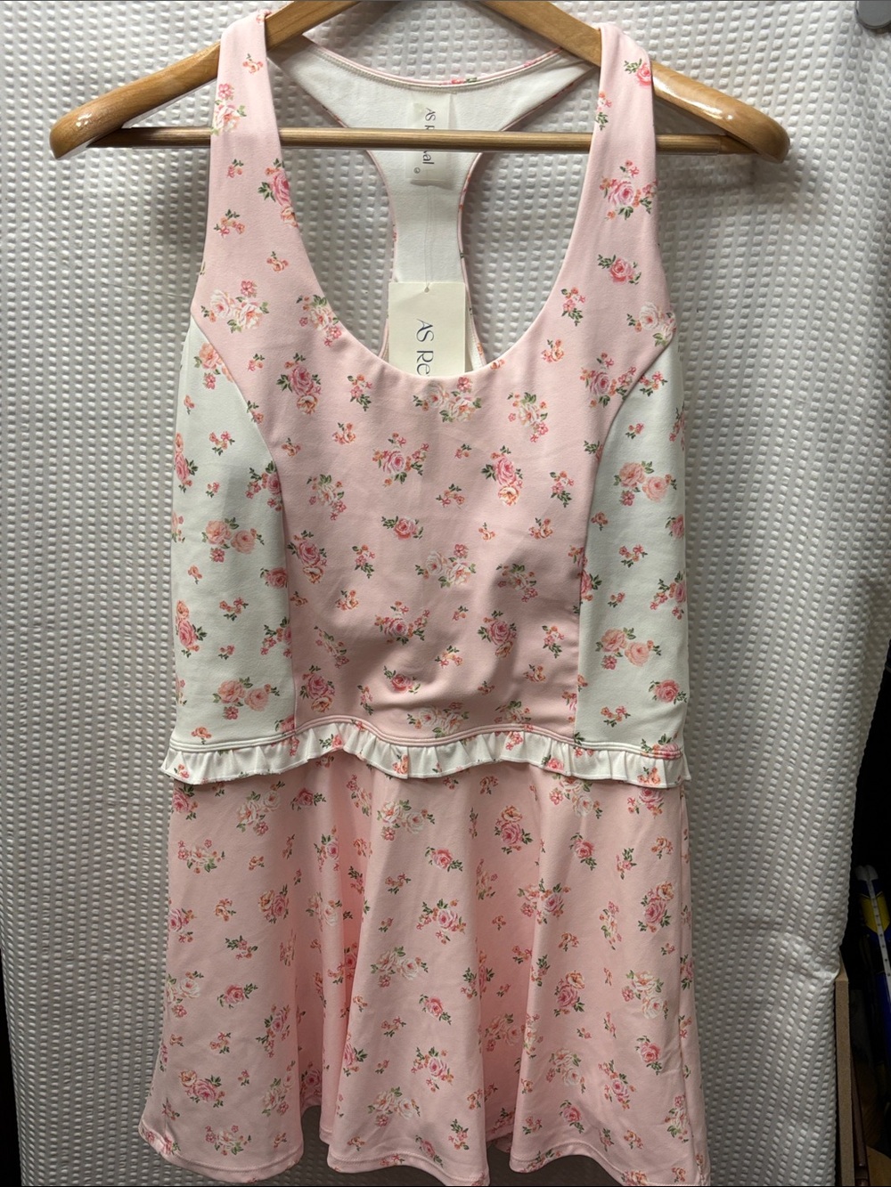 Women’s AS Revival pink floral patchwork athletic dress